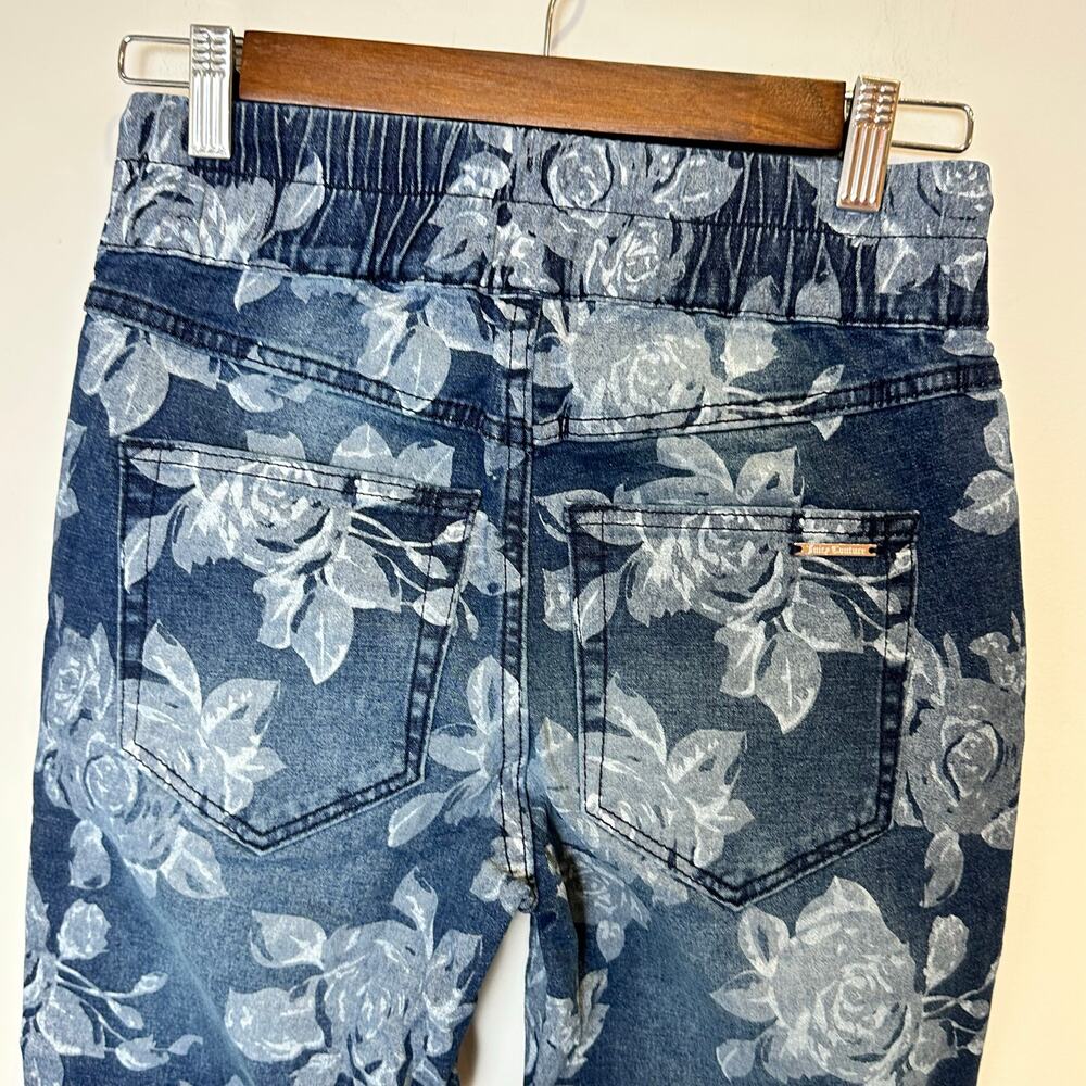 NWT Juicy Couture Laguna Floral Jogger Jeans – Size 25 – Pull-On‎ Style - Picture 7 of 15